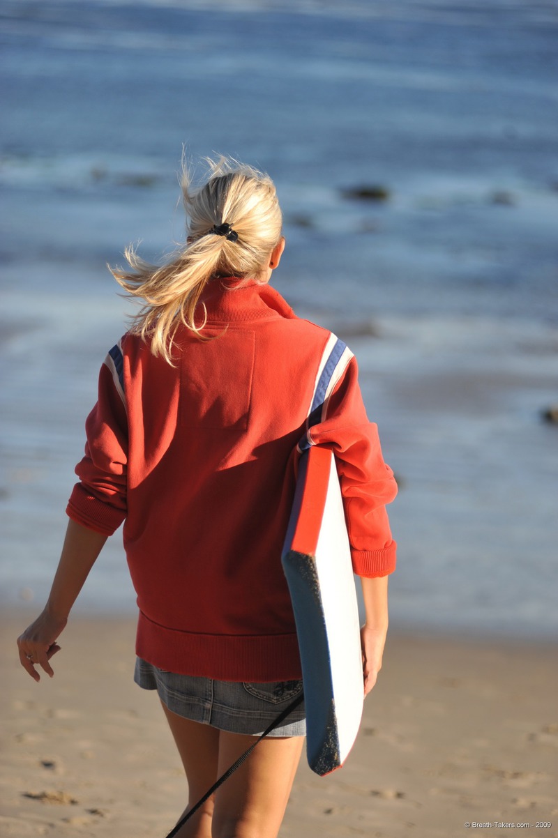 Jenni C On The Beach 01