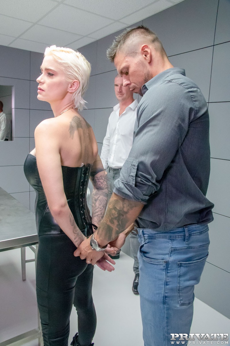 Police Interrogation Turns Threesome 03